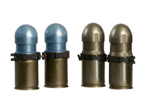 Grenade Launcher ammo, 6 frag, 6 anti-armor