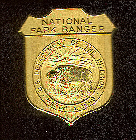 Natl. Park Ranger Badge ("Ranger Ben Carpenter")