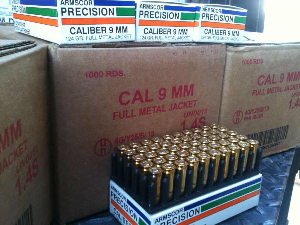 1 case of 9mm