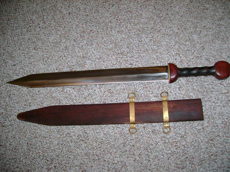 Roman Gladius ("Crocea Mors", named after Julius Caesar's sword)