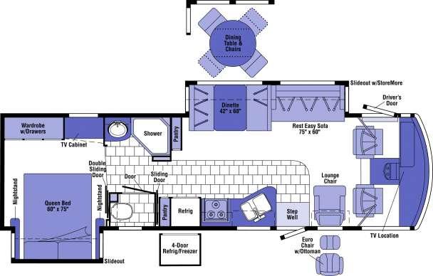 Itasca Suncruiser Floorplan (click to enhance)